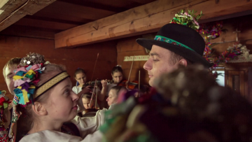 Foto z natáčania filmu Blažovská svadba Foto z natáčania filmu Blažovská svadba
