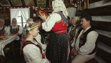 Foto z natáčania filmu Blažovská svadba Foto z natáčania filmu Blažovská svadba