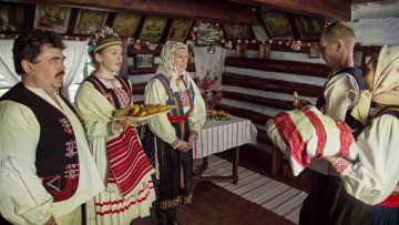 Foto z natáčania filmu Blažovská svadba Foto z natáčania filmu Blažovská svadba