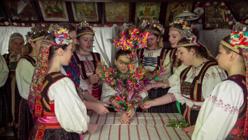 Foto z natáčania filmu Blažovská svadba Foto z natáčania filmu Blažovská svadba
