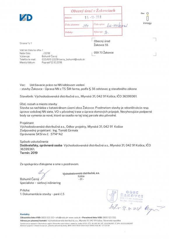 Udržiavacie práce na NN káblovom vedení.jpg Udržiavacie práce na NN káblovom vedení.jpg